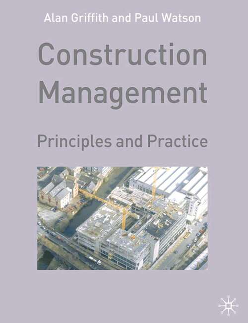 Book cover of Construction Management