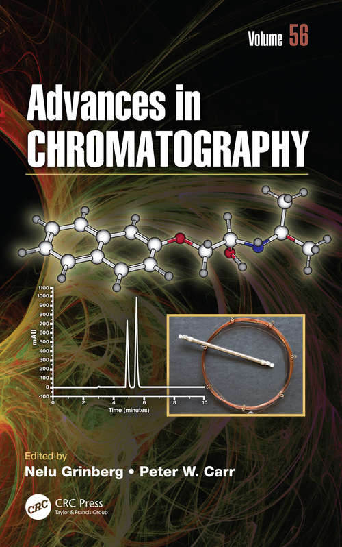 Book cover of Advances in Chromatography: Volume 56 (Advances in Chromatography: Vol. 54)