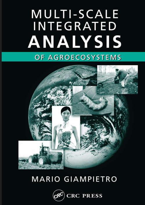 Book cover of Multi-Scale Integrated Analysis of Agroecosystems (Advances In Agroecology Ser.)