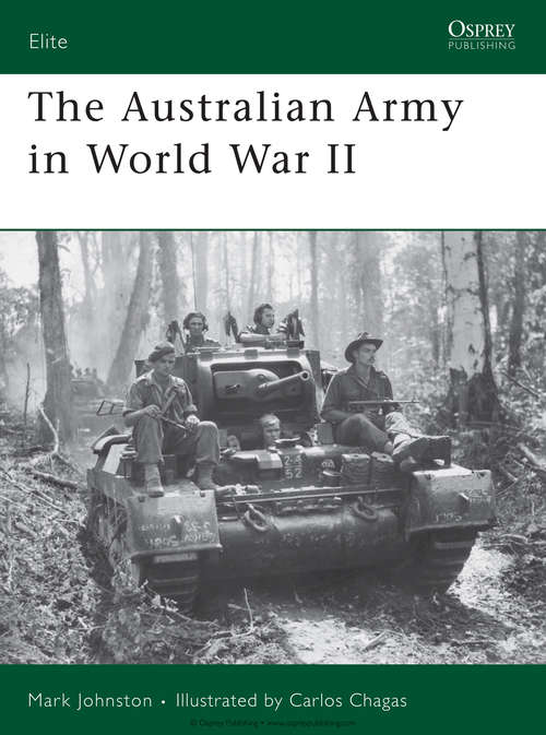 Book cover of The Australian Army in World War II
