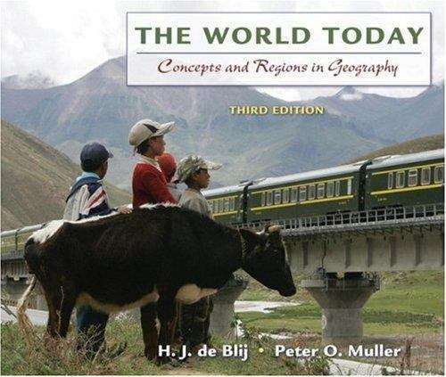 Book cover of The World Today: Concepts and Regions in Geography