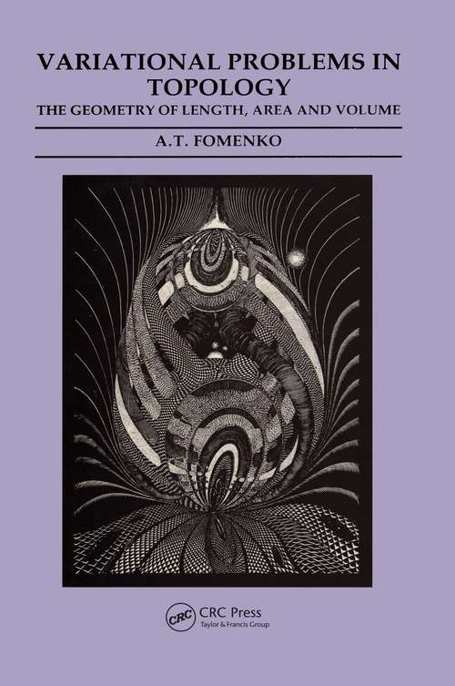 Book cover of Variational Problems in Topology: The Geometry of Length, Area and Volume