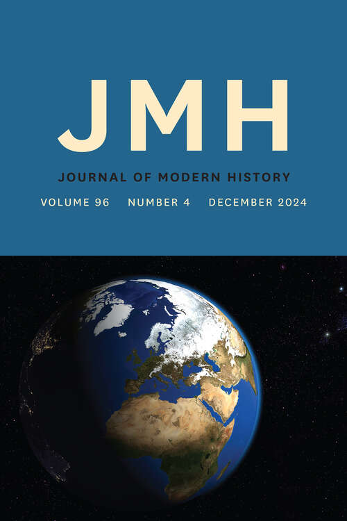 Book cover of The Journal of Modern History, volume 96 number 4 (December 2024)