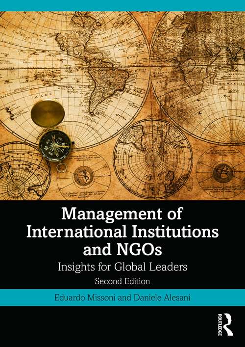 Book cover of Management of International Institutions and NGOs: Insights for Global Leaders