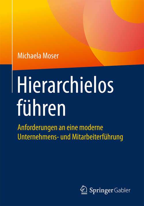 Book cover of Hierarchielos führen