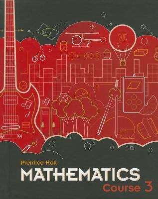 Book cover of Prentice Hall Mathematics Course 3