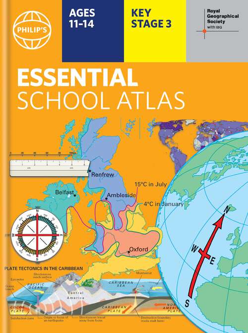 Book cover of Philip's Essential School Atlas (Philip's World Atlas #25)