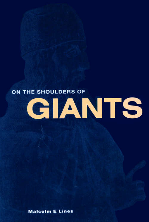 Book cover of On the Shoulders of Giants