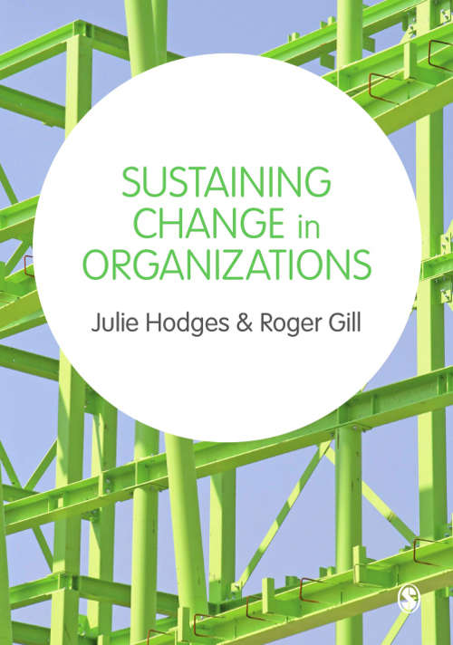 Book cover of Sustaining Change in Organizations