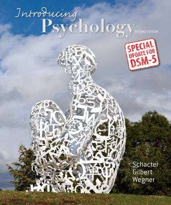 Book cover of Introducing Psychology With Updates On DSM-5