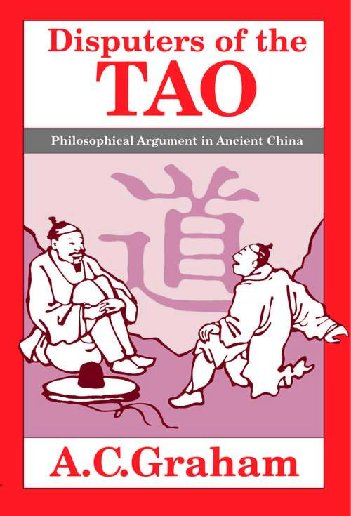 Book cover of Disputers of the Tao