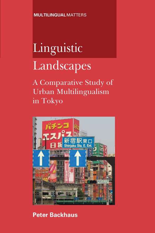 Book cover of Linguistic Landscapes