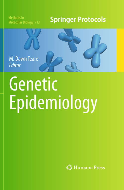 Book cover of Genetic Epidemiology