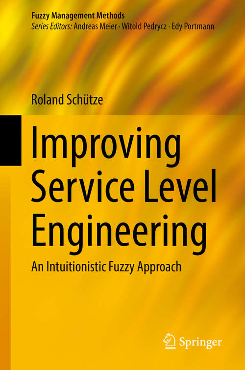 Book cover of Improving Service Level Engineering