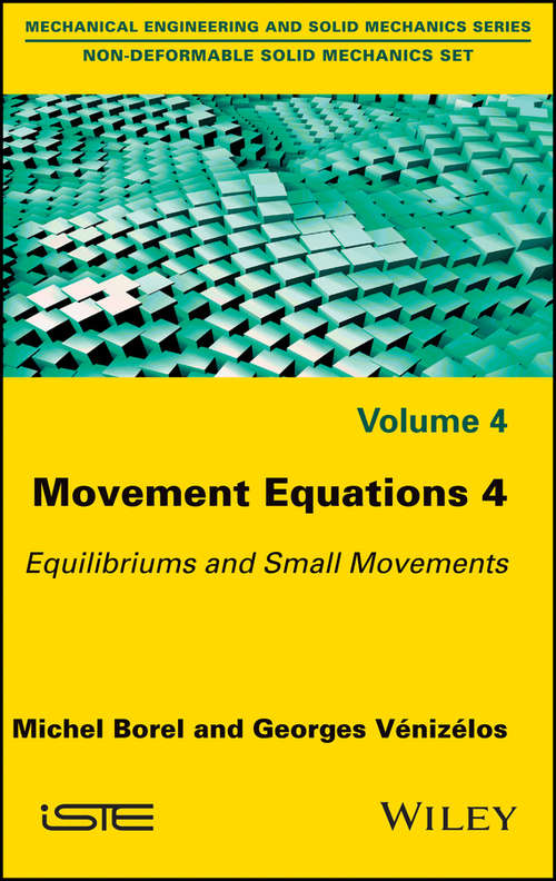 Book cover of Movement Equations 4: Equilibriums and Small Movements