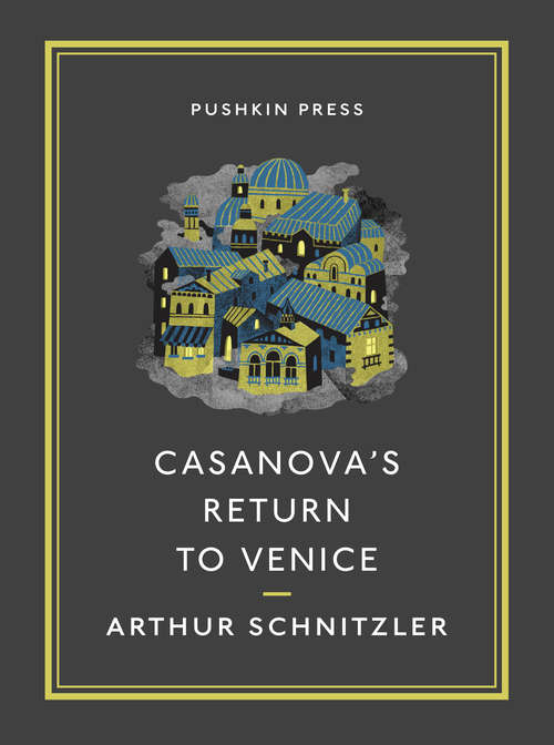 Book cover of Casanova's Return to Venice