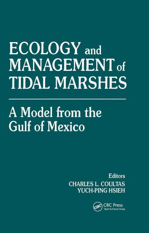 Book cover of Ecology and Management of Tidal MarshesA Model from the Gulf of Mexico