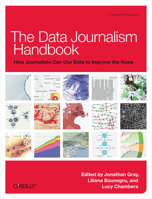 Book cover of The Data Journalism Handbook