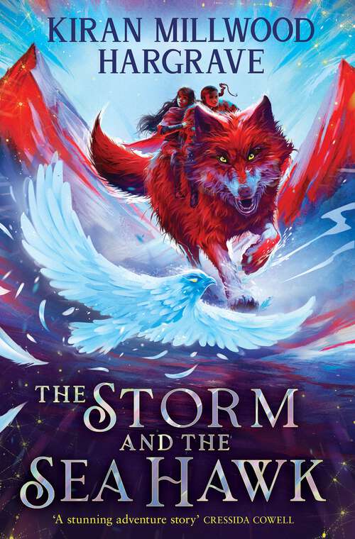 Book cover of The Storm and the Sea Hawk: An epic fantasy adventure from an award-winning author (Geomancer #2)