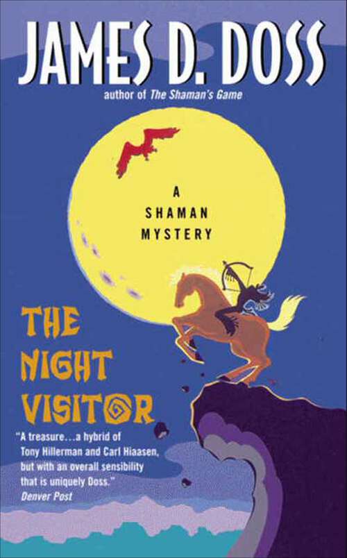Book cover of The Night Visitor: A Shaman Mystery (The Charlie Moon Series #3)