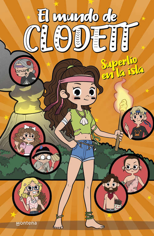 Book cover of Superlío en la isla (El mundo de Clodett: Volumen 9)