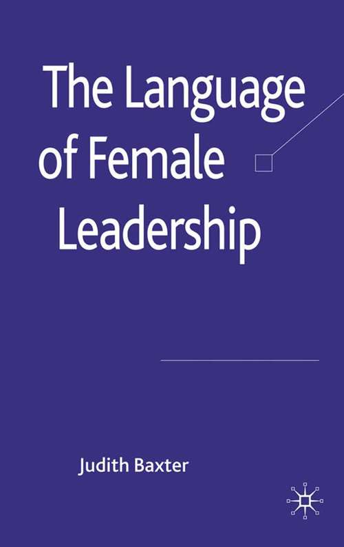 Book cover of The Language of Female Leadership