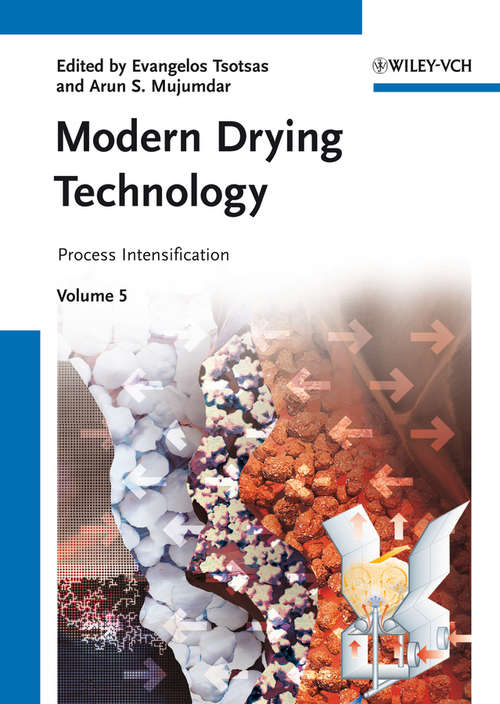 Book cover of Modern Drying Technology, Process Intensification