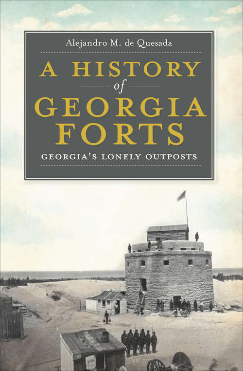 Book cover of A History of Georgia Forts: Georgia's Lonely Outposts (Landmarks Ser.)