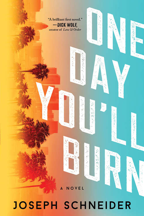 Book cover of One Day You'll Burn (LAPD Detective Tully Jarsdel Mysteries #1)