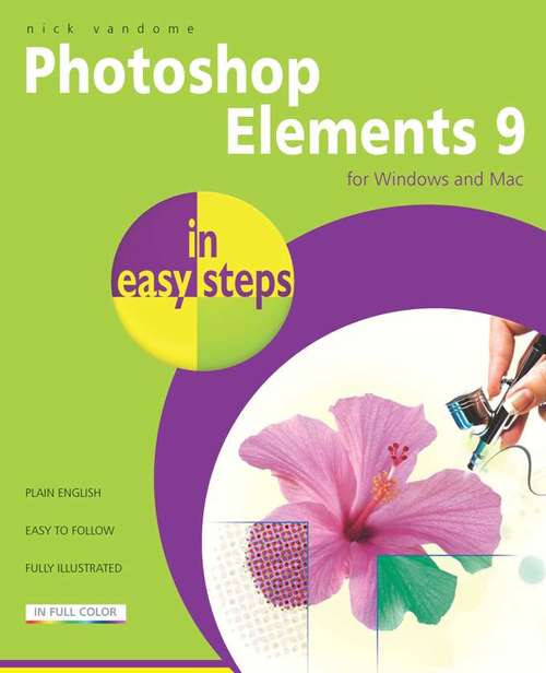 Book cover of Photoshop Elements 9 in Easy Steps