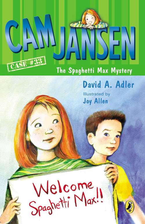 Book cover of Cam Jansen and the Spaghetti Max Mystery