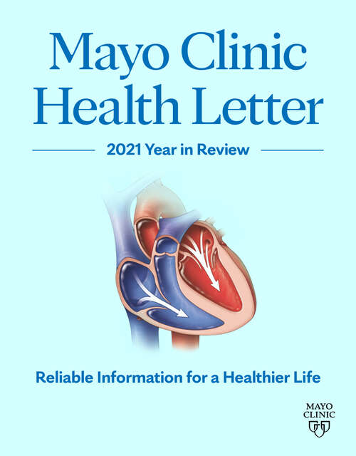Book cover of Mayo Clinic Health Letter: Year in Review 2021