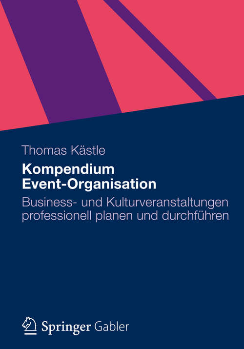Book cover of Kompendium Event-Organisation