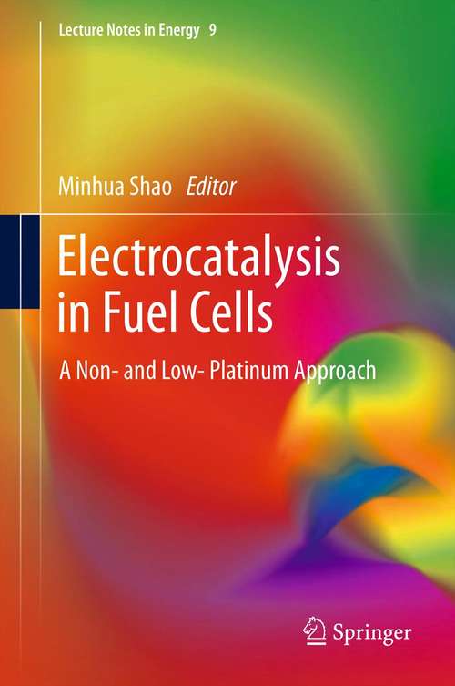 Book cover of Electrocatalysis in Fuel Cells