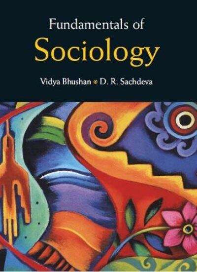 Book cover of Fundamentals of Sociology FYBA - SPPU