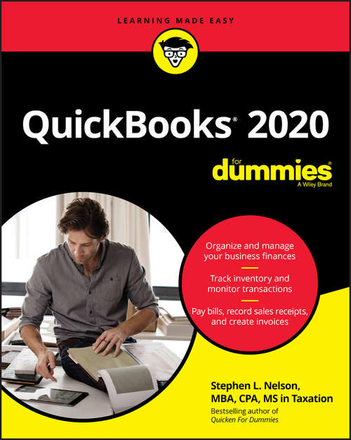 Book cover of QuickBooks 2020 For Dummies