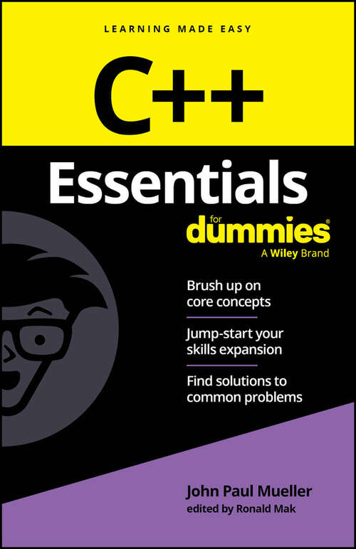 Book cover of C++ Essentials For Dummies