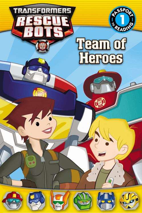 Book cover of Transformers: Team of Heroes