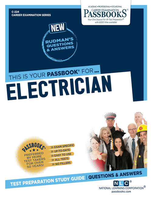 Book cover of Electrician: Passbooks Study Guide (Career Examination Series: C-475)