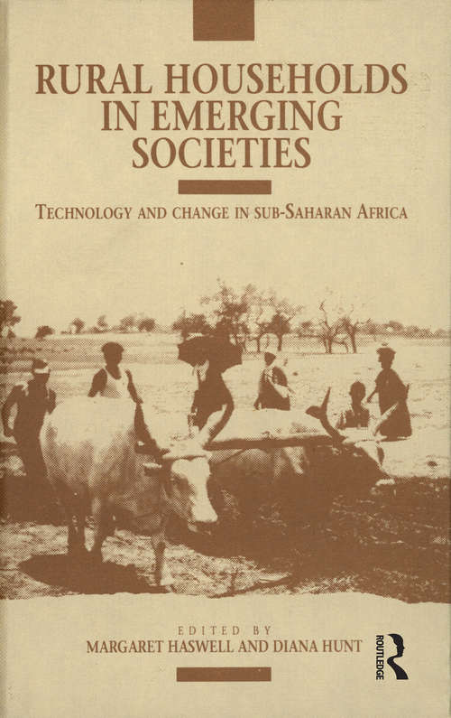 Book cover of Rural Households in Emerging Societies: Technology and Change in Sub-Saharan Africa