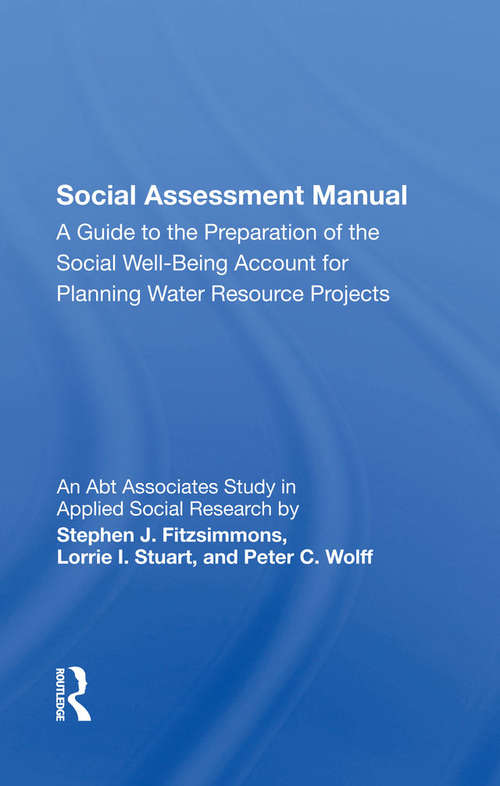 Book cover of Social Assessment Manual