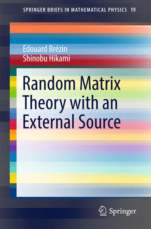 Book cover of Random Matrix Theory with an External Source