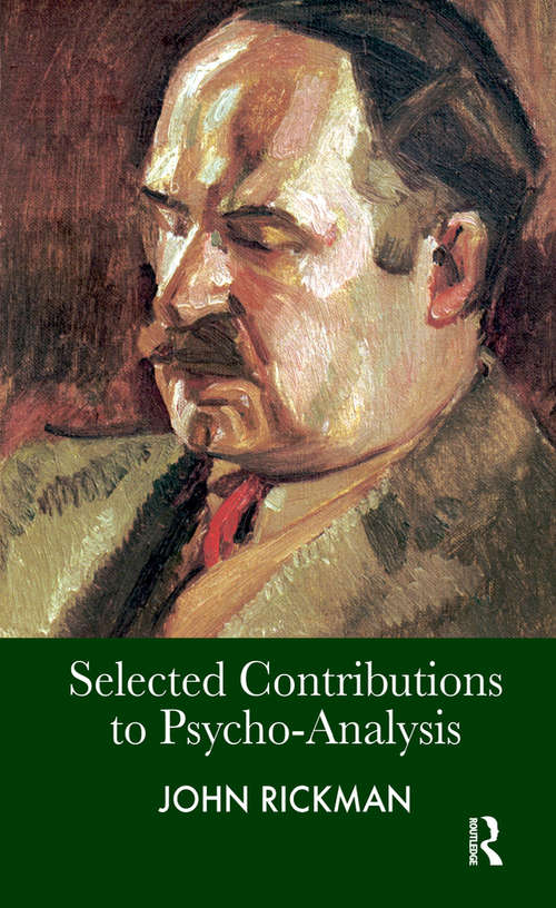 Book cover of Selected Contributions to Psycho-Analysis