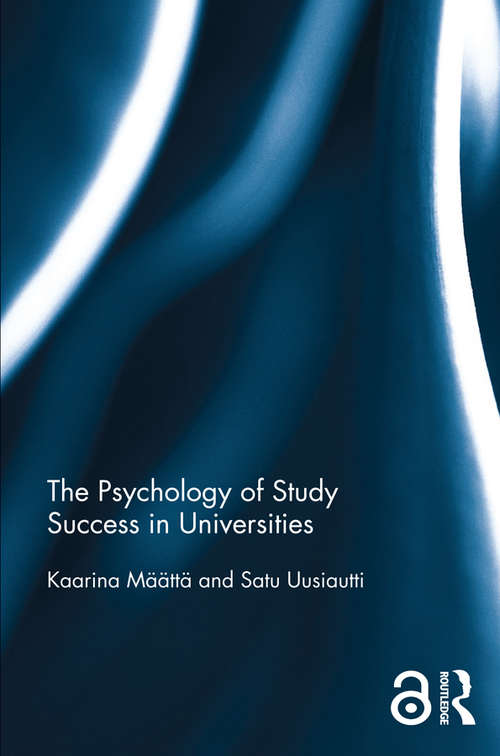 Book cover of The Psychology of Study Success in Universities