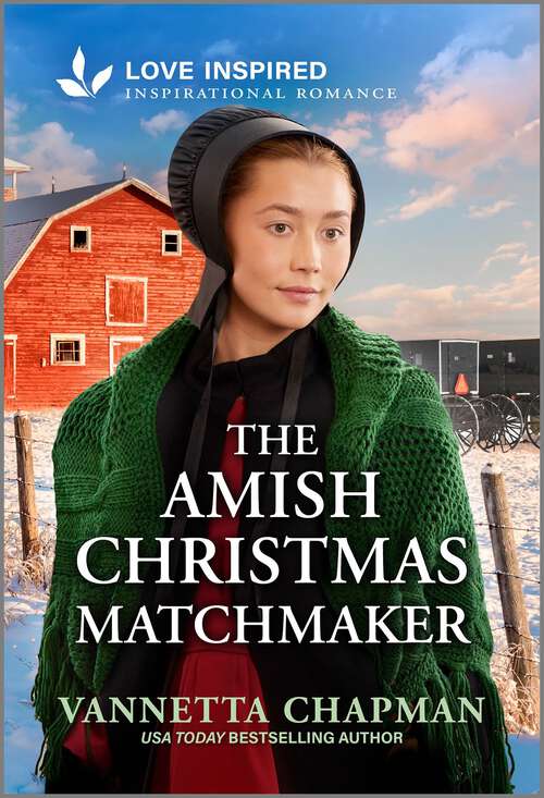 Book cover of The Amish Christmas Matchmaker: An Uplifting Holiday Romance (Reissue) (Indiana Amish Brides #4)