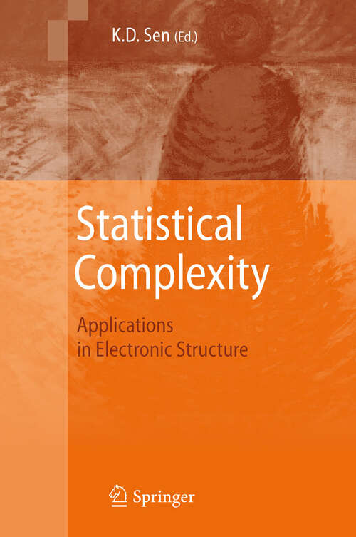 Book cover of Statistical Complexity