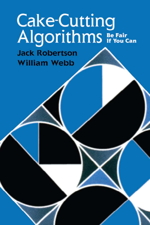 Book cover of Cake-Cutting Algorithms: Be Fair if You Can (1)