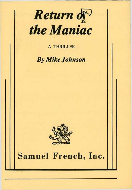 Book cover of Return of the Maniac