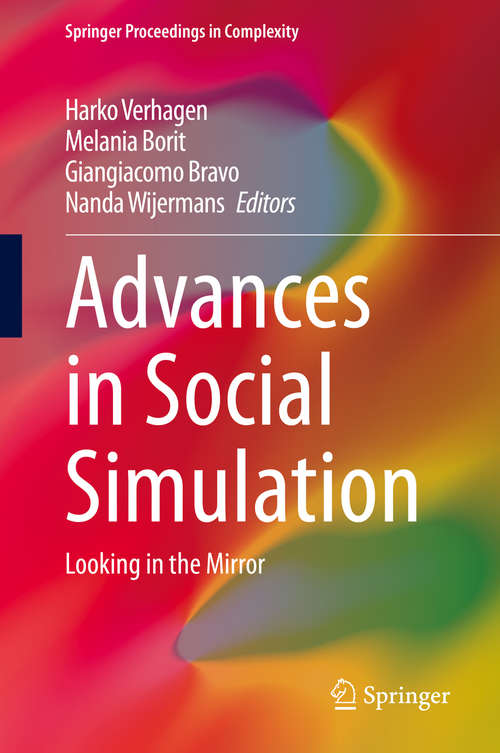 Book cover of Advances in Social Simulation: Looking in the Mirror (1st ed. 2020) (Springer Proceedings in Complexity)