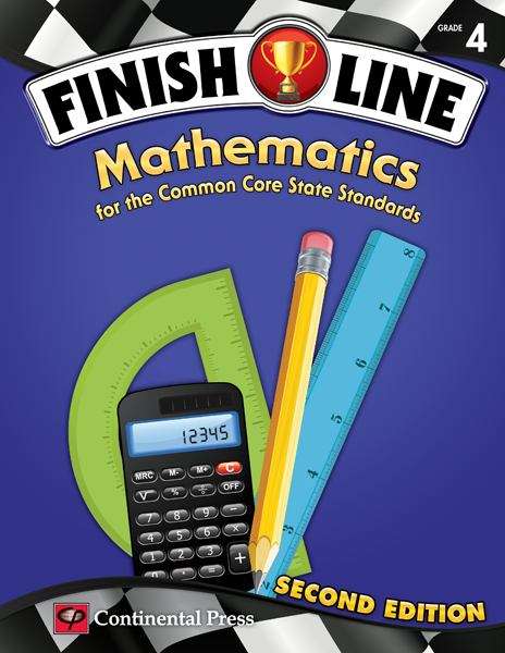 Book cover of Finish Line Mathematics for the Common Core State Standards Grade 4